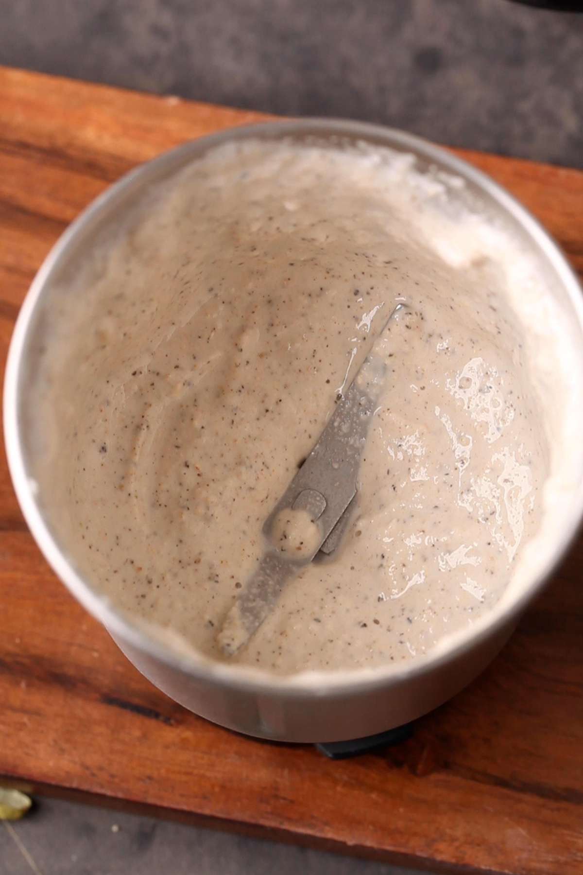 Spiced almond paste.