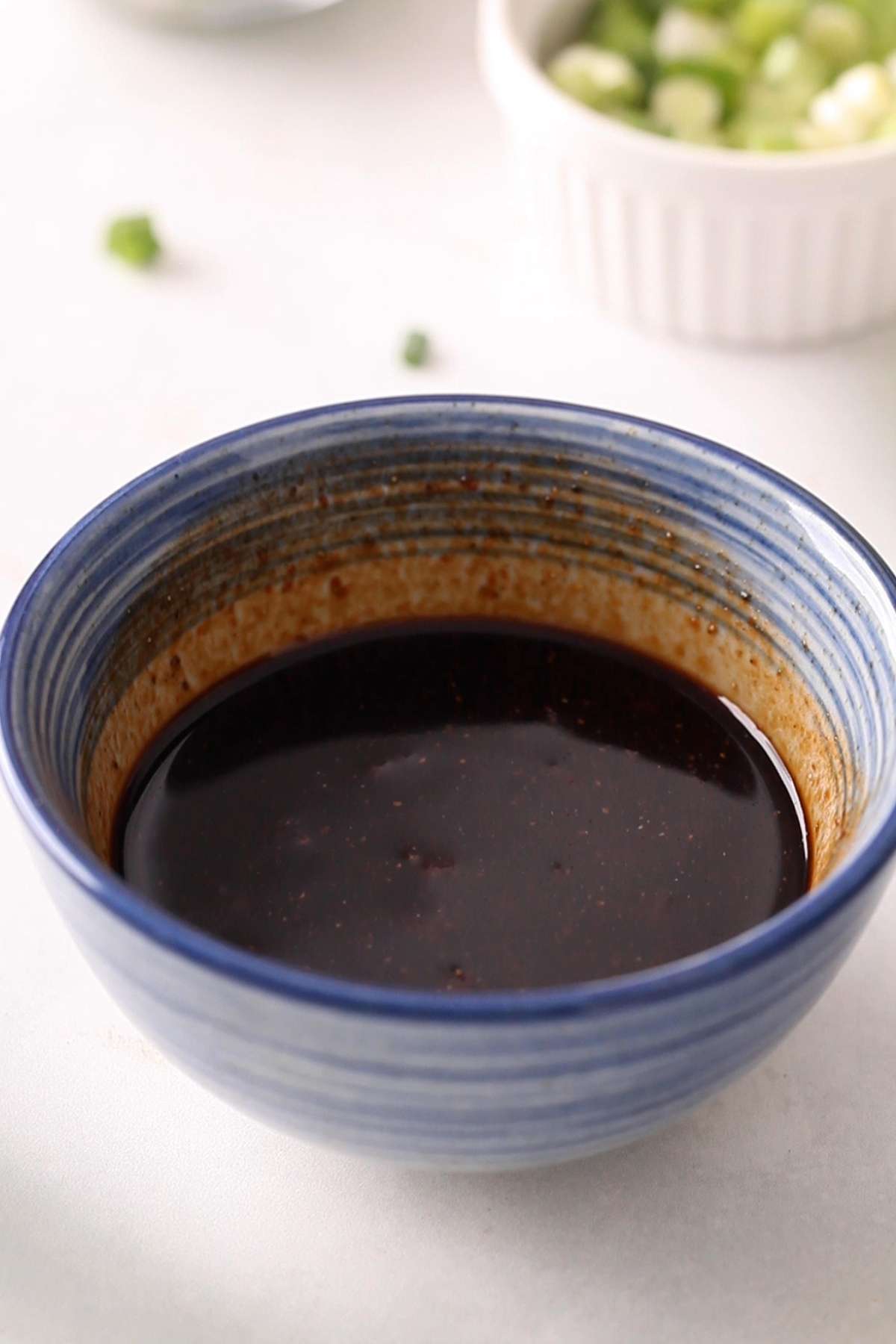 Mix the stir fry sauce in a bowl.