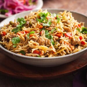 Soya Pulao Featured Image.