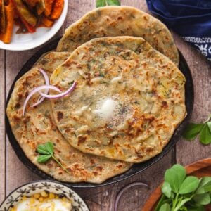 Aloo Methi Paratha Featured Image.