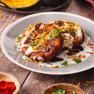 Aloo Tikki Chaat Featured Image.