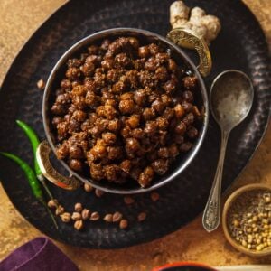 Dry Chana Recipe Featured Image.