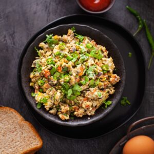Egg Bhurji Featured Image.