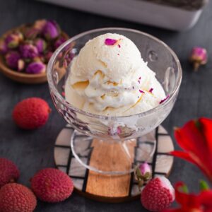 Lychee Ice cream featured image.