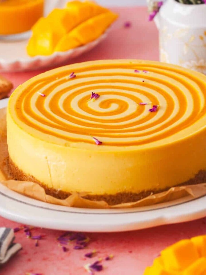 Mango Cheesecake Featured Image.