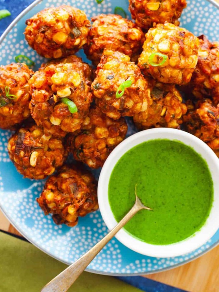 Corn Pakoda Featured Image.