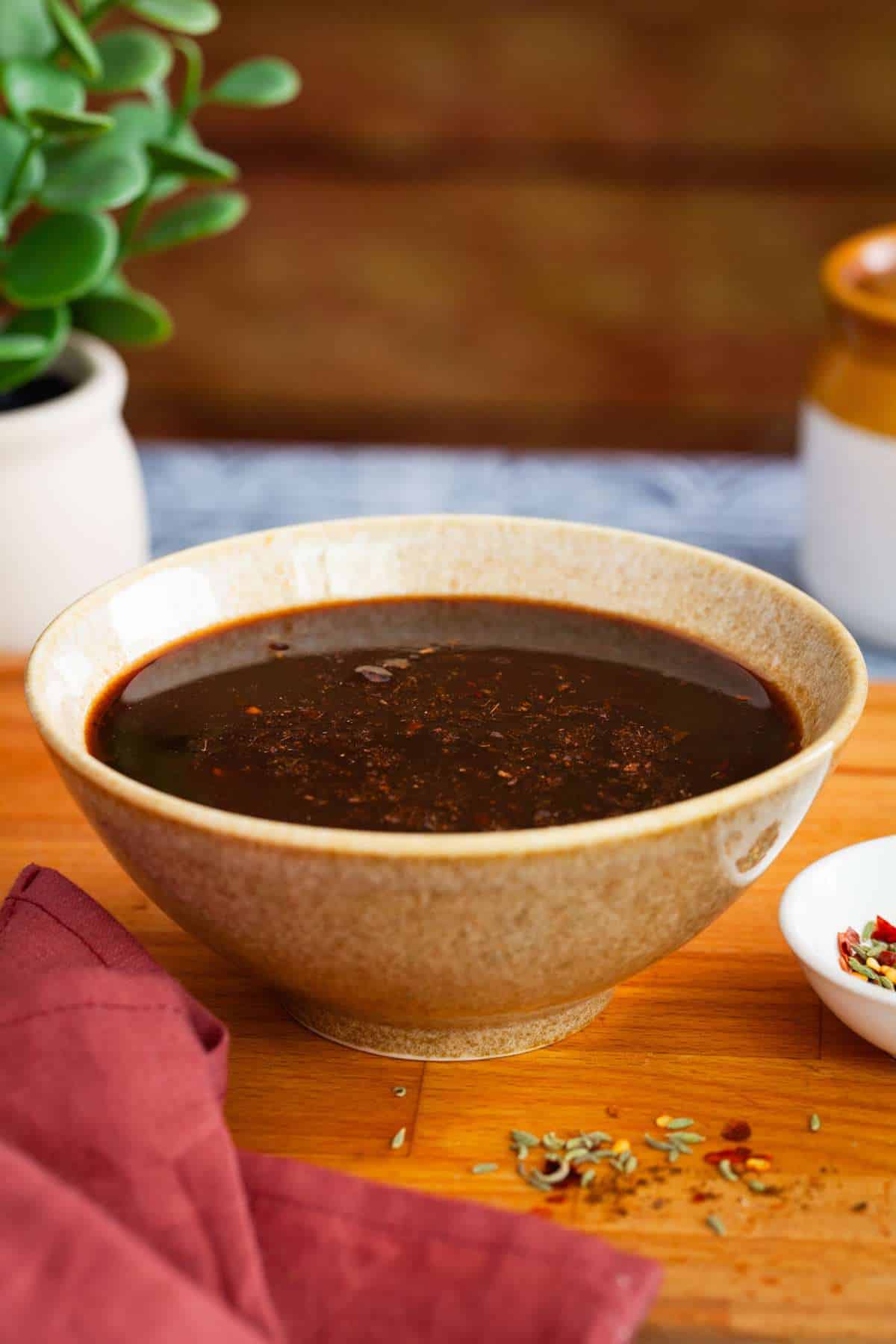 Meethi Imli Chutney in a bowl. 
