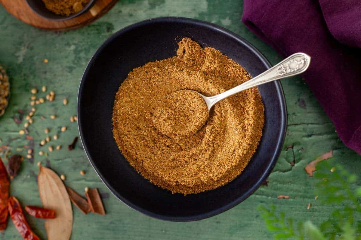 Home made garam masala powder. 