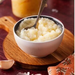 Homemade Garlic Paste Featured Image.