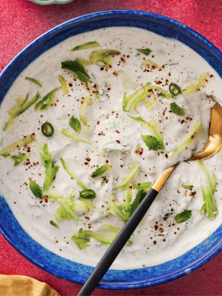 Cucumber Raita Featured Image.