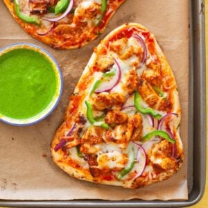 Chicken Tikka Pizza Featured Image.