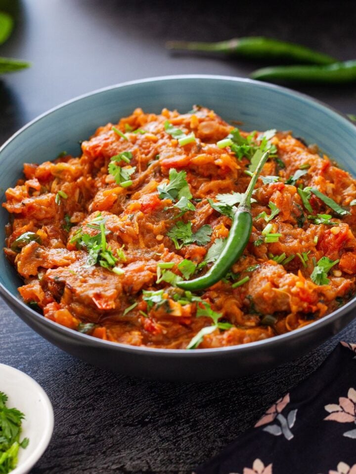 Baingan Bharta Featured Image.