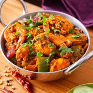 Kadai Shrimp Featured Image.