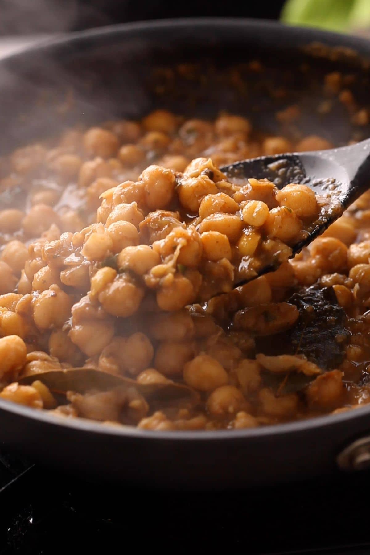 Chole masala for chaat is ready.