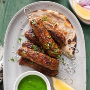 Lamb Seekh Kebab Featured Image.