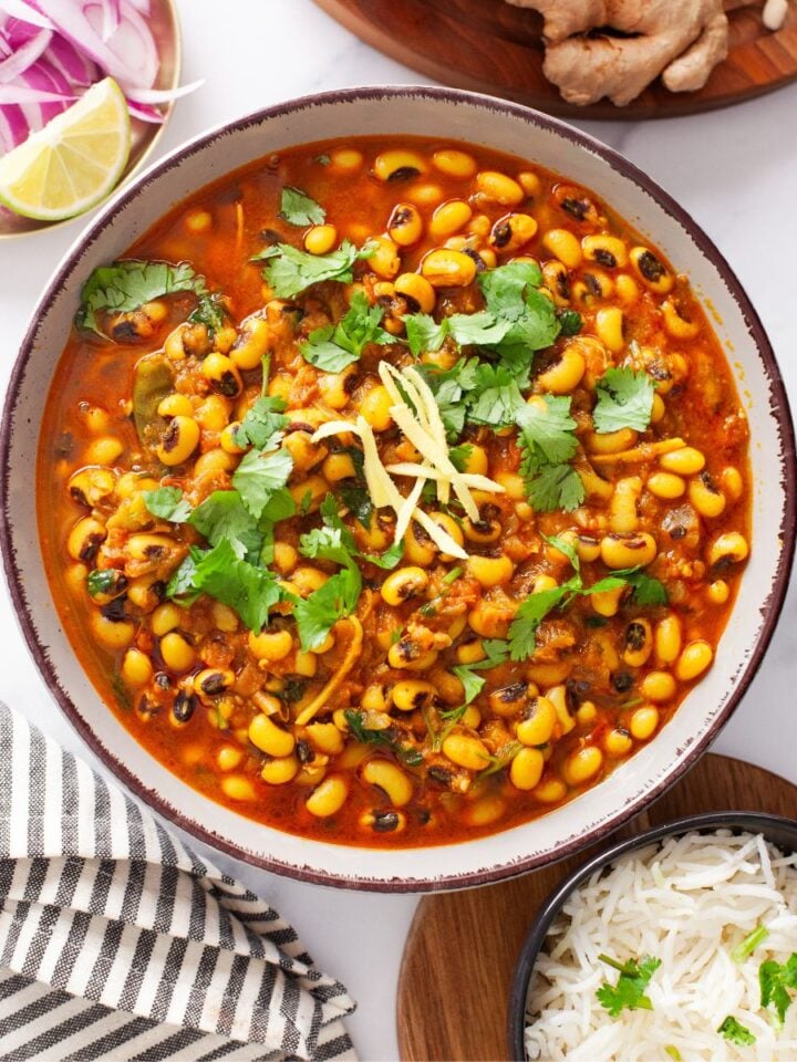 Lobia Recipe Featured Image.