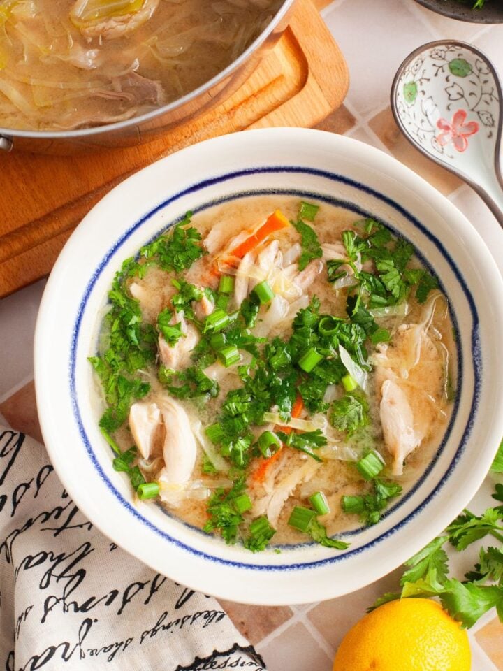 Chicken Soup With Cilantro Featured Image.