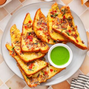 Indian french toast featured image.