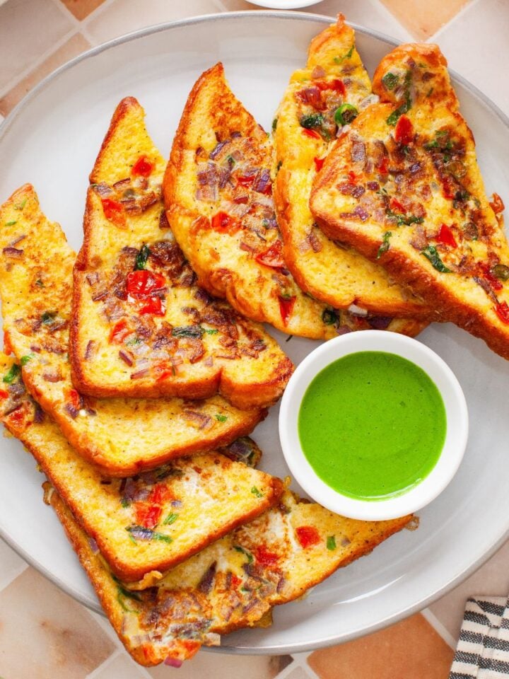 Indian french toast featured image.