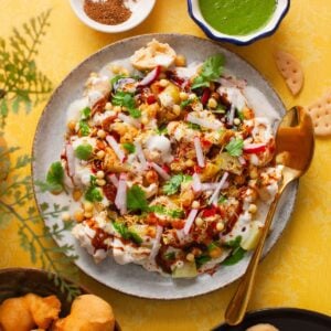 Bhalla Papdi Chaat Featured Image.