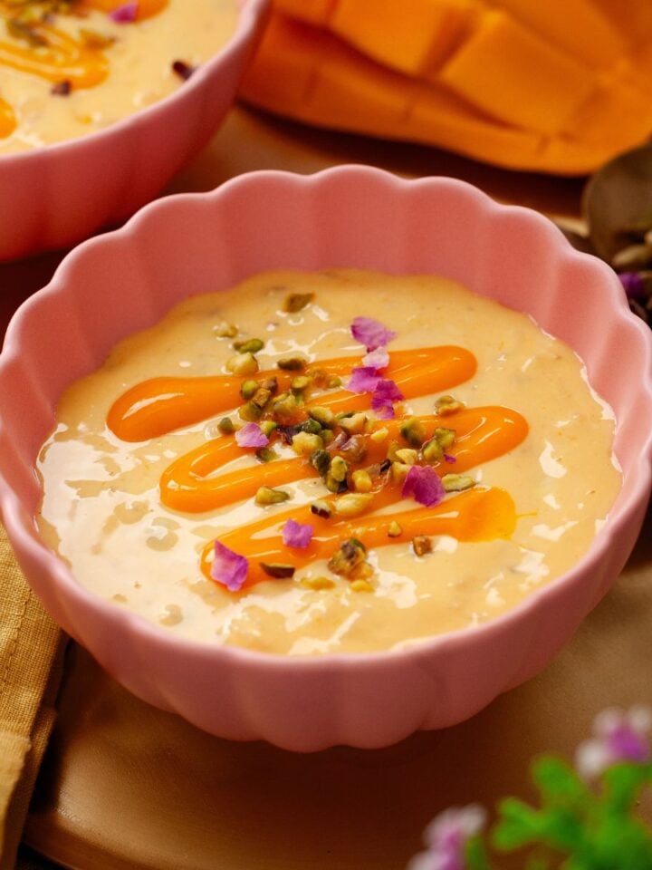 Mango Rice Pudding Featured Image.