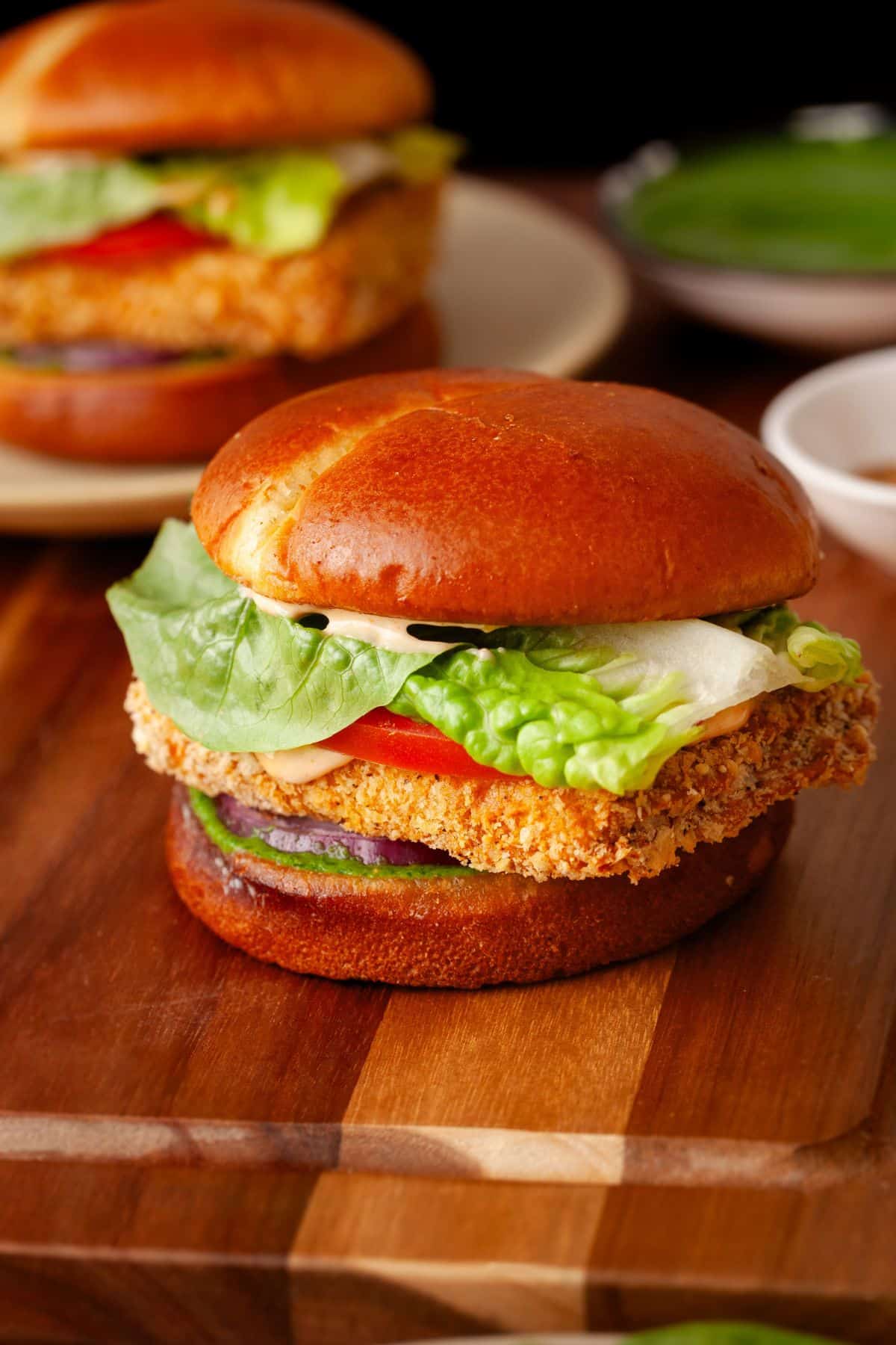 Paneer burgers are ready.