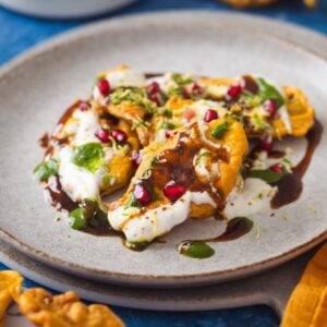Palak Patta Chaat Featured Image.