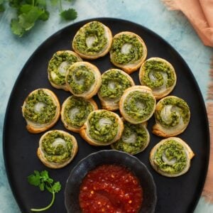 Hara Bhara Kebab Pinwheels Featured Image.