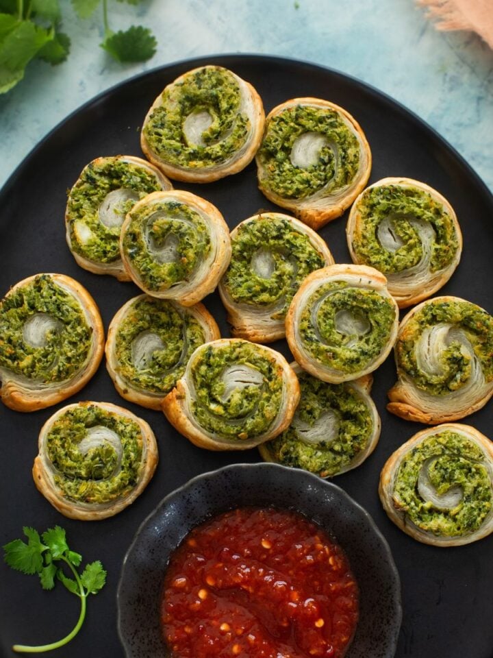 Hara Bhara Kebab Pinwheels Featured Image.